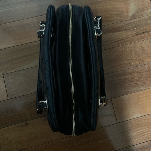 ❤️ Kate Spade Quilted Chain Black/Gold Bag - Picture 3 of 6